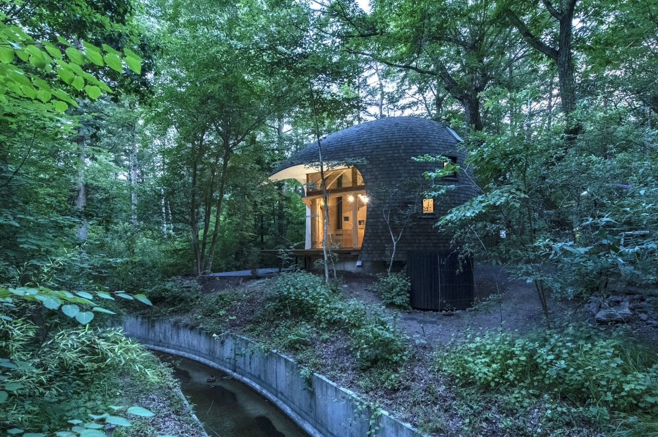 Japan，Organic cabin，cabin，Shell house，