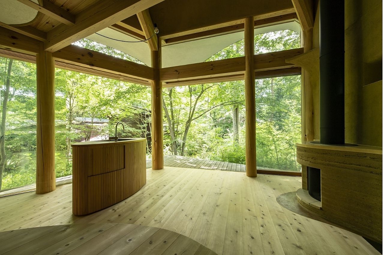 Japan，Organic cabin，cabin，Shell house，