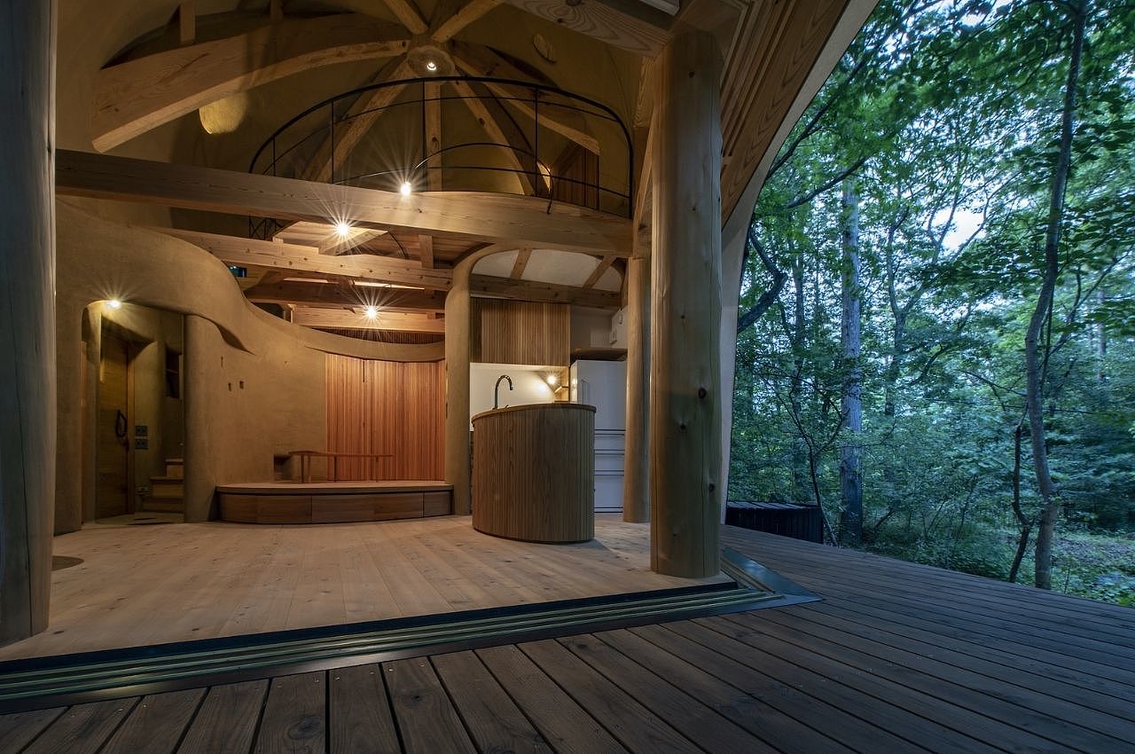 Japan，Organic cabin，cabin，Shell house，