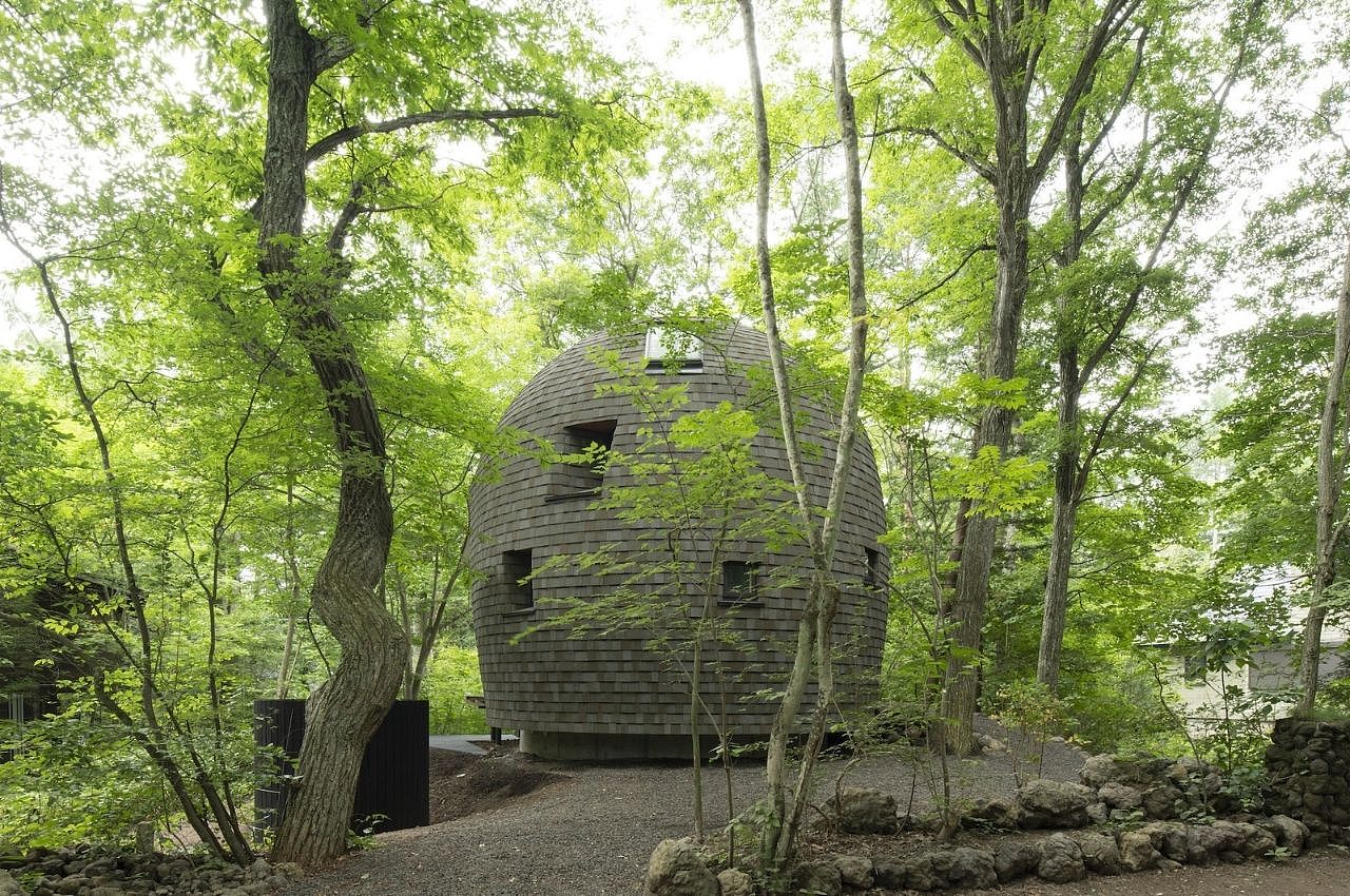 Japan，Organic cabin，cabin，Shell house，