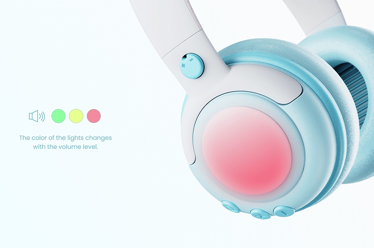 Kidear，headset，children，product design，