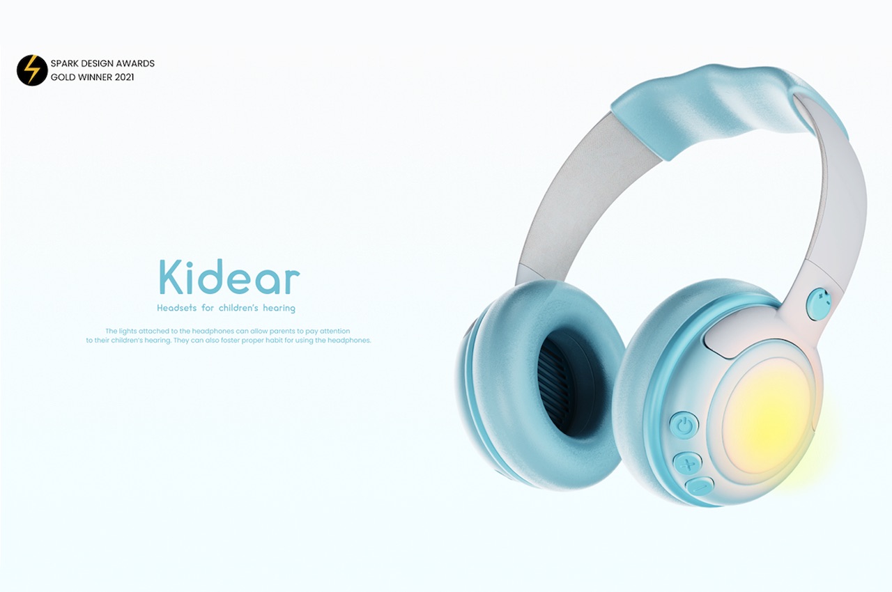 Kidear，headset，children，product design，