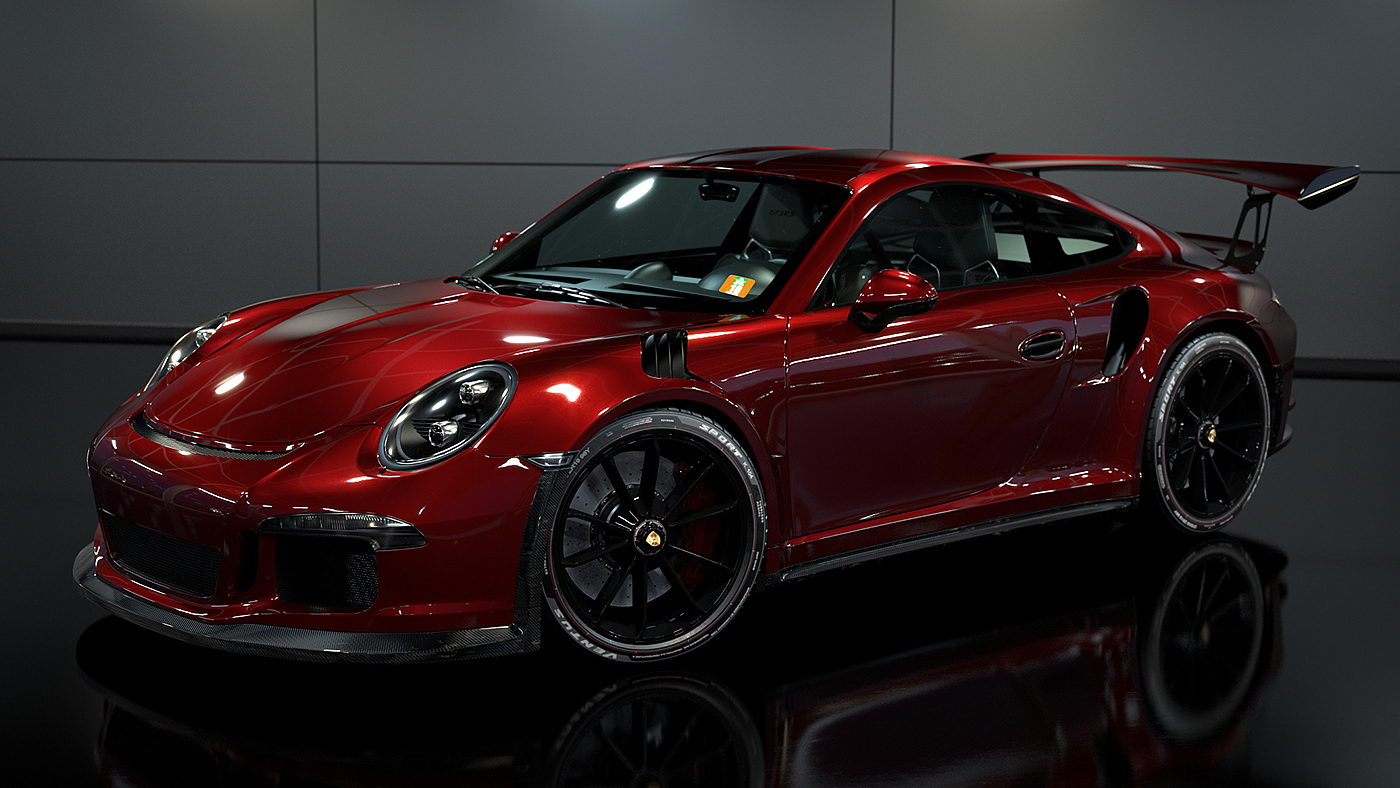 Reprint，automobile，Porsche，gules，