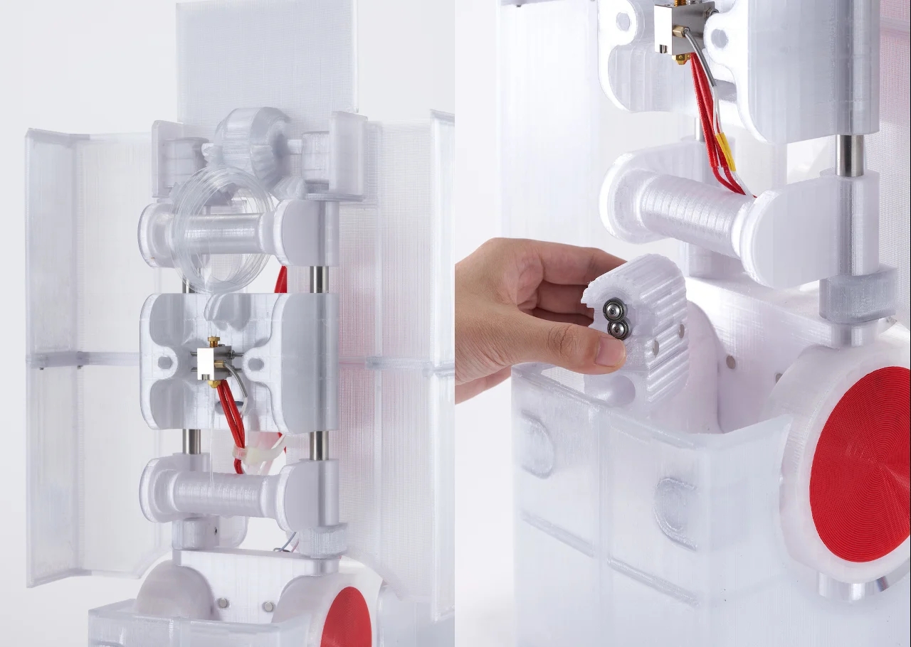 3D printer，Polyformer，Recycled plastics，sustainable，industrial design，