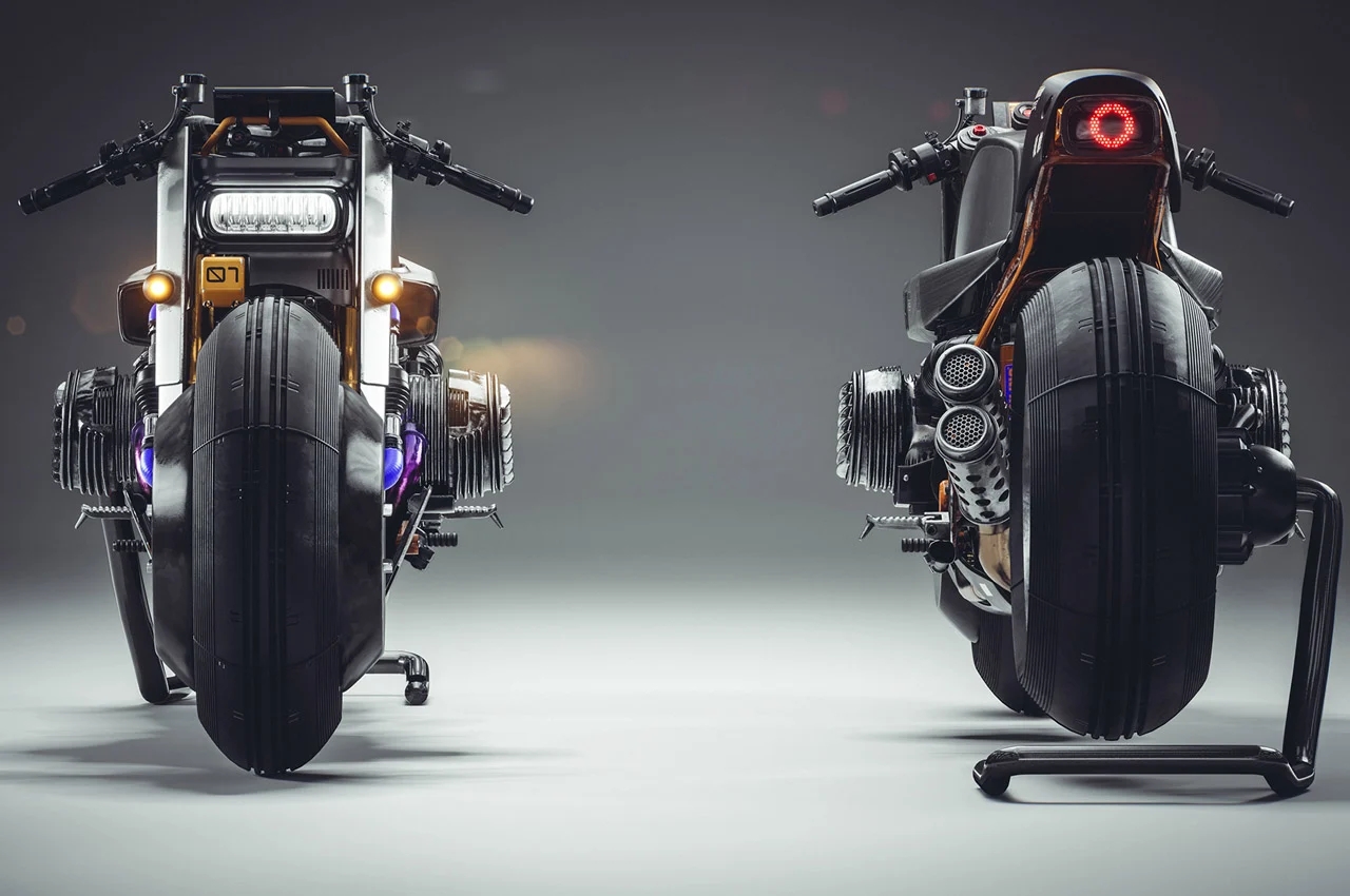 motorcycle，industrial design，Metal，R9T UE5，