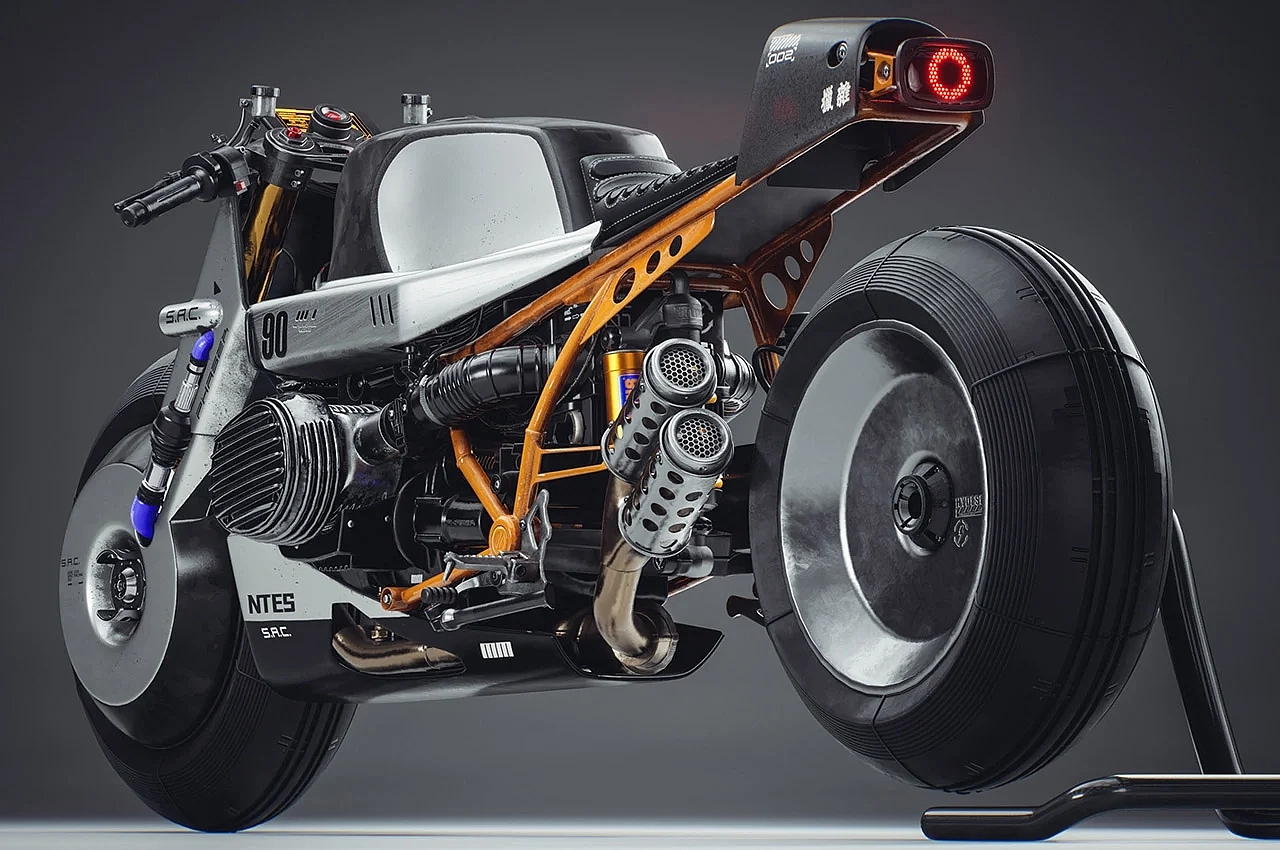 motorcycle，industrial design，Metal，R9T UE5，