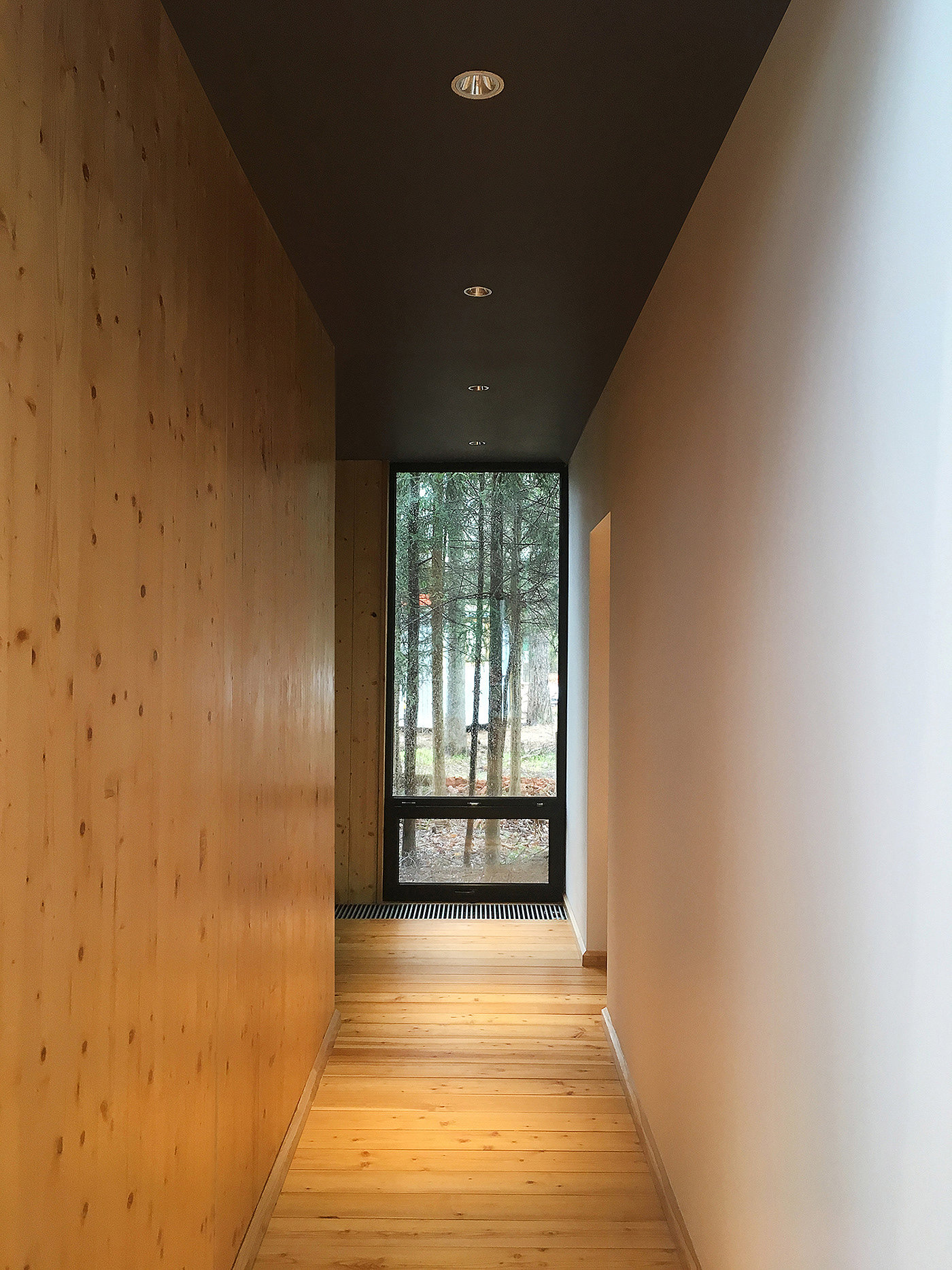 Interior design，prefabricated house，CLT，Minimalist，woodiness，Architecture，