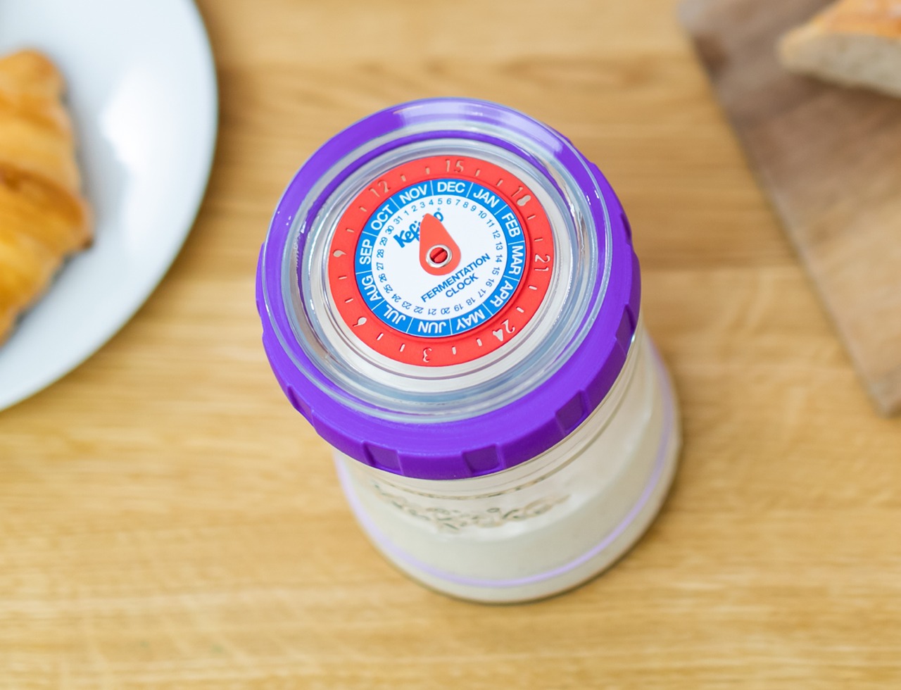 Yeast starter，jar，practical，