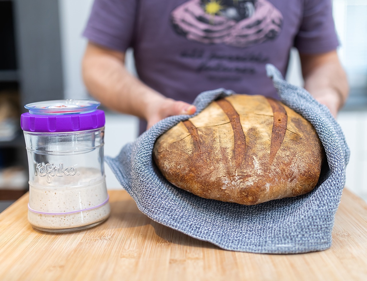 Yeast starter，jar，practical，