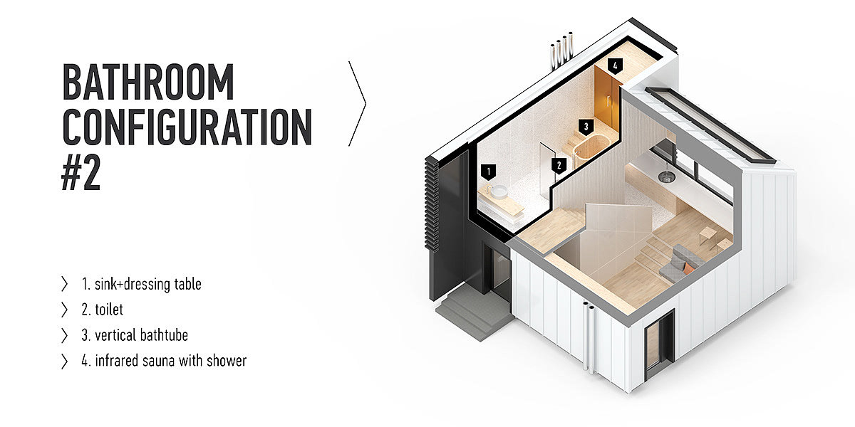 Configurable，house，Minimalist，Home design，