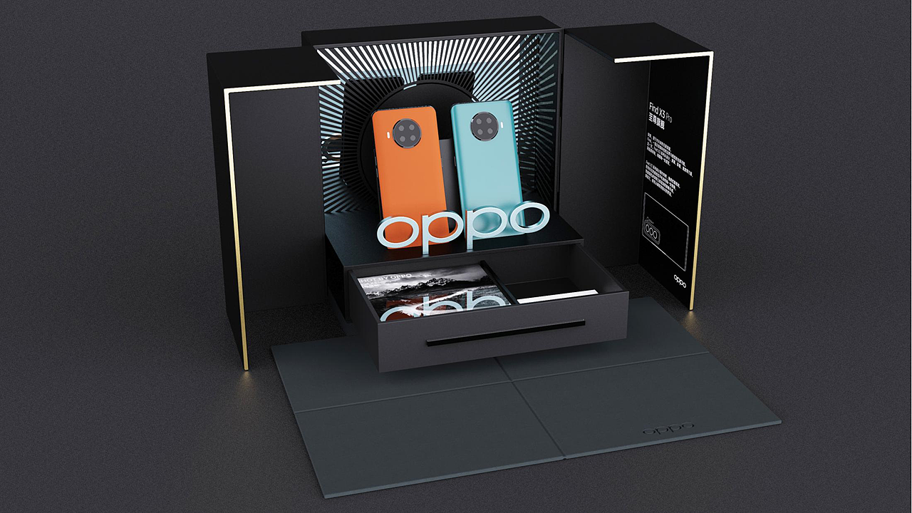 Display design，OPPO，Italian design，OPPO X3Pro，