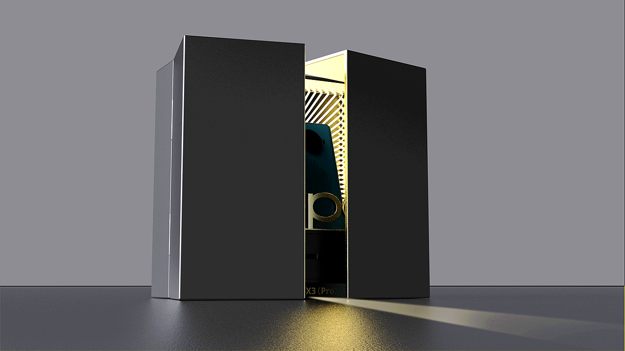 Display design，OPPO，Italian design，OPPO X3Pro，