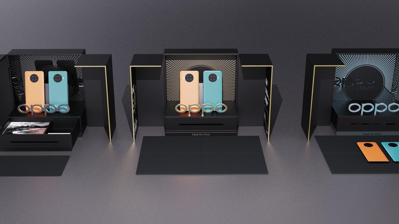 Display design，OPPO，Italian design，OPPO X3Pro，