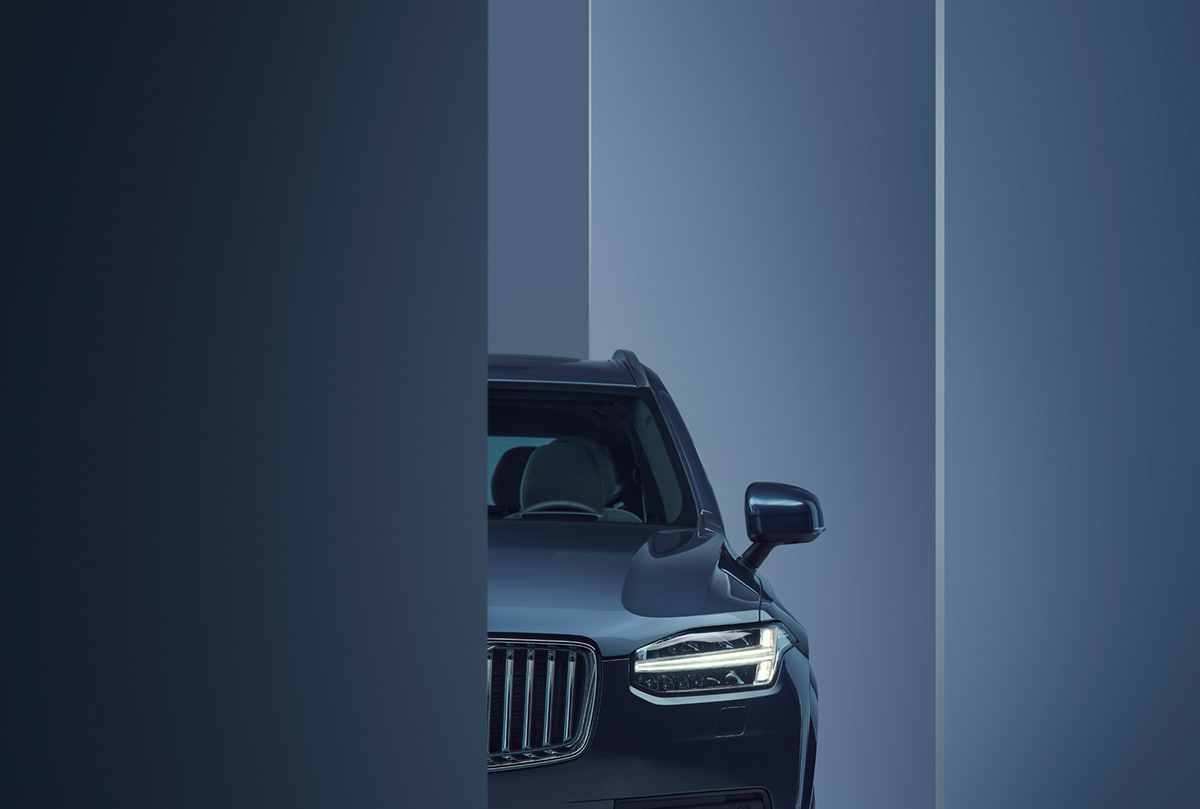 Volvo，automobile，industrial design，XC90，Electric，