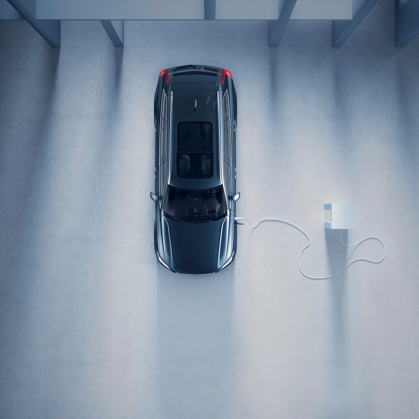 Volvo，automobile，industrial design，XC90，Electric，