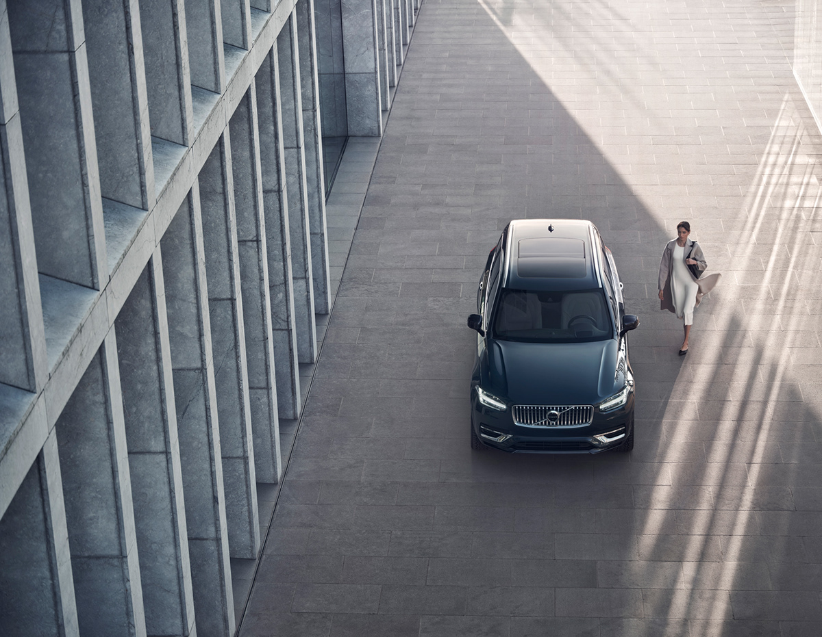 Volvo，automobile，industrial design，XC90，Electric，