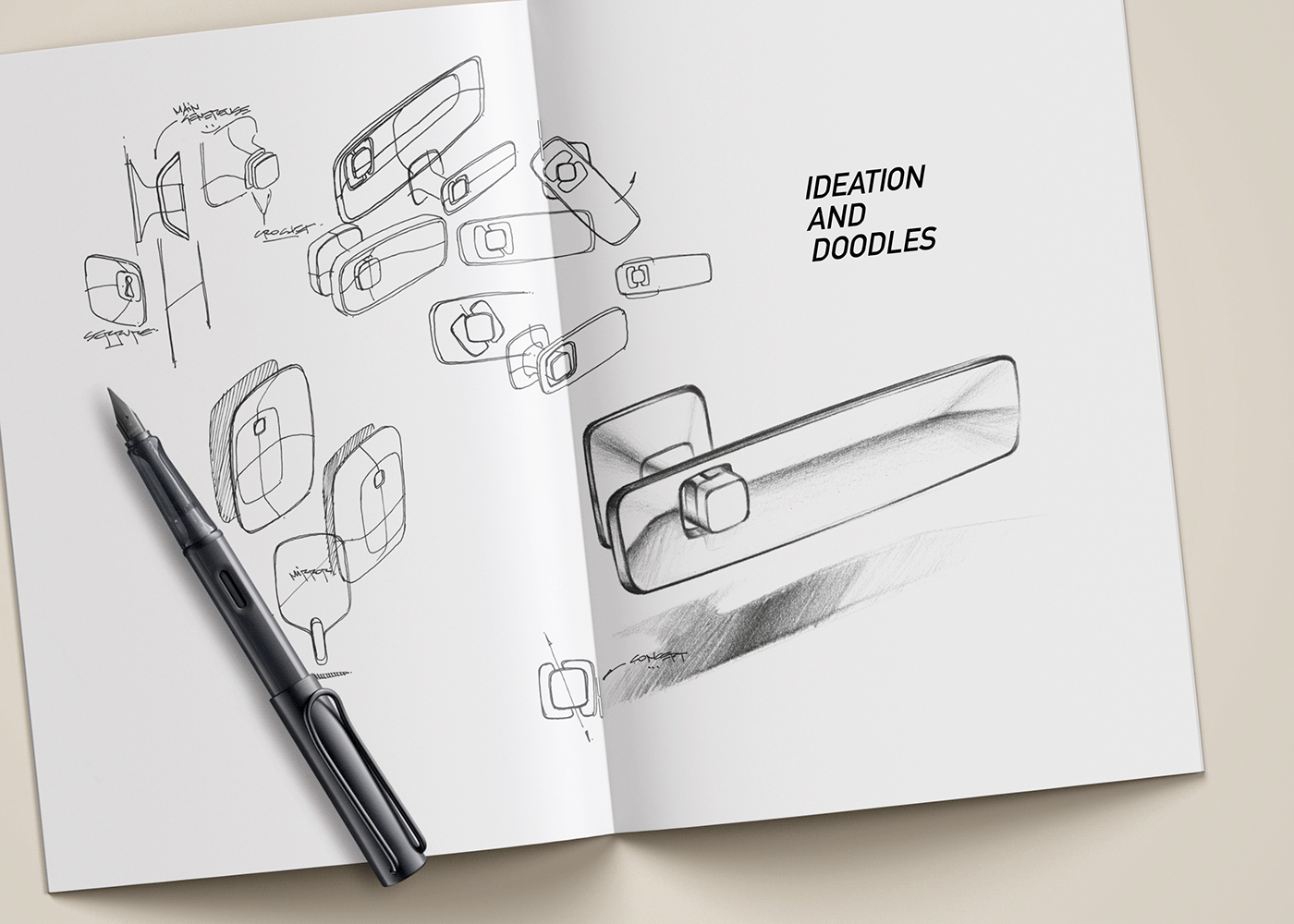 Door handle，Art，brass，