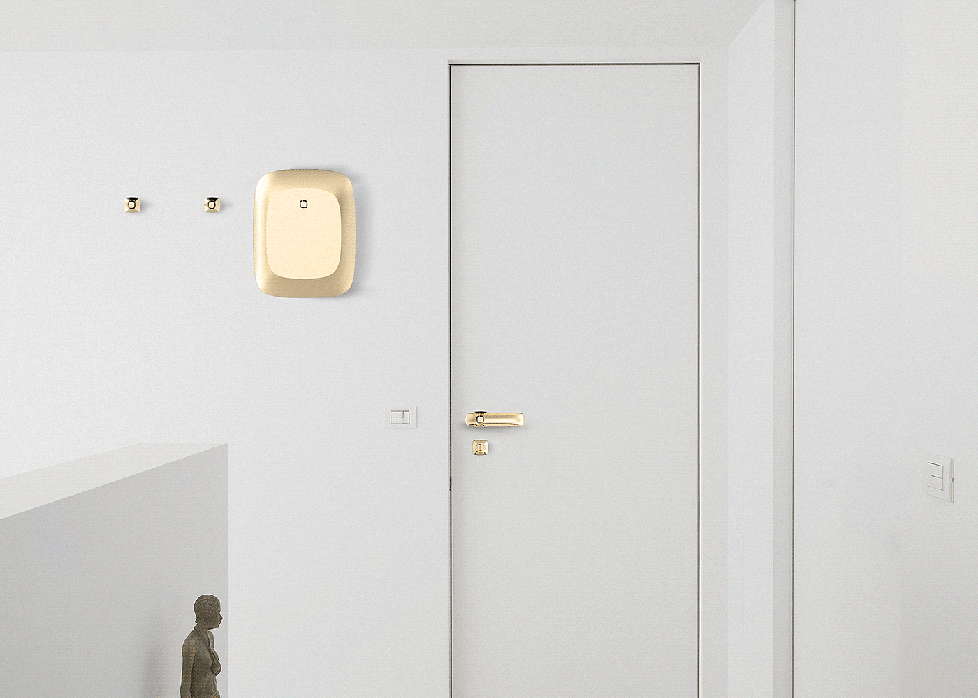 Door handle，Art，brass，