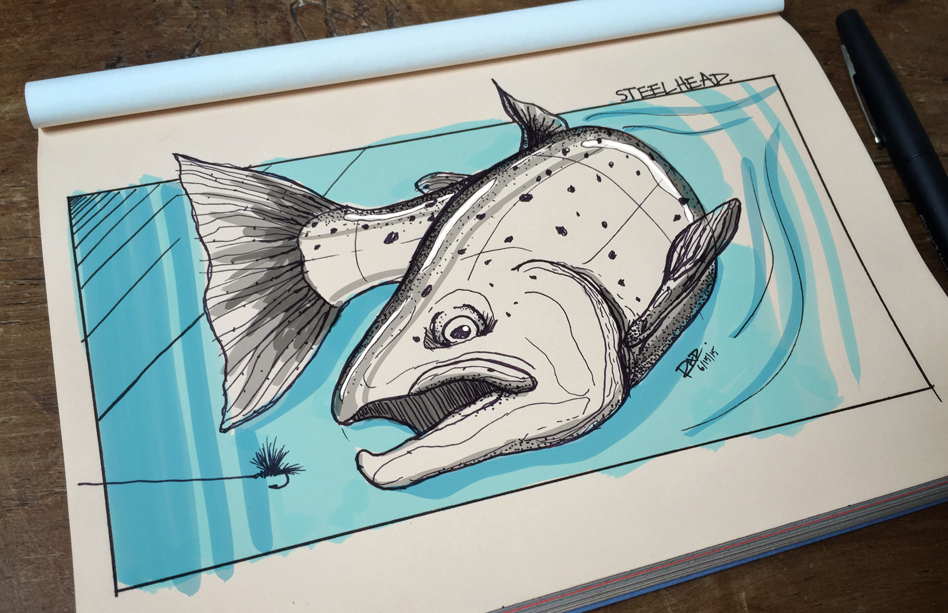 Hand drawn，industrial design，marker pen，