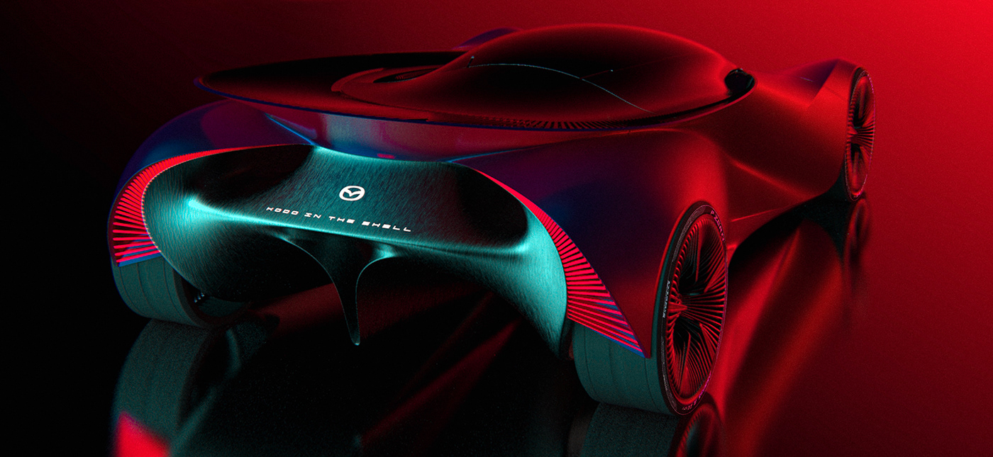 automobile，sketch，mazda，future，