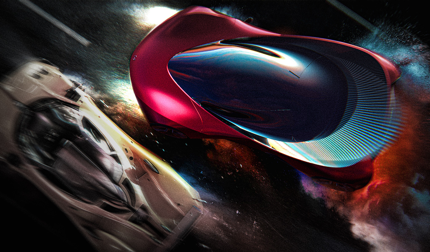 automobile，sketch，mazda，future，