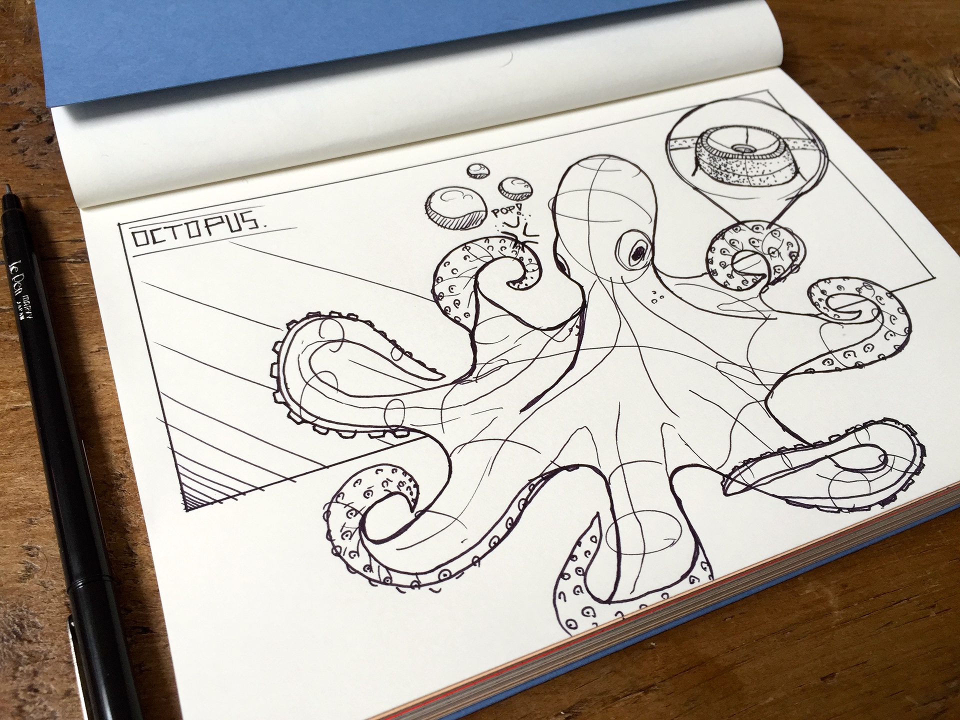 Hand drawn，industrial design，marker pen，