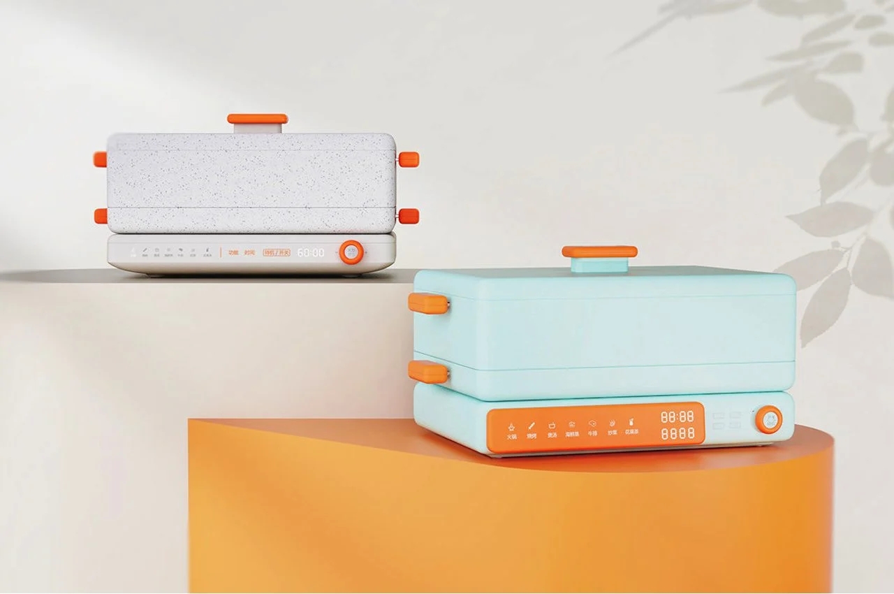 Kitchen appliances，Cooking pot，barbecue，multi-function，