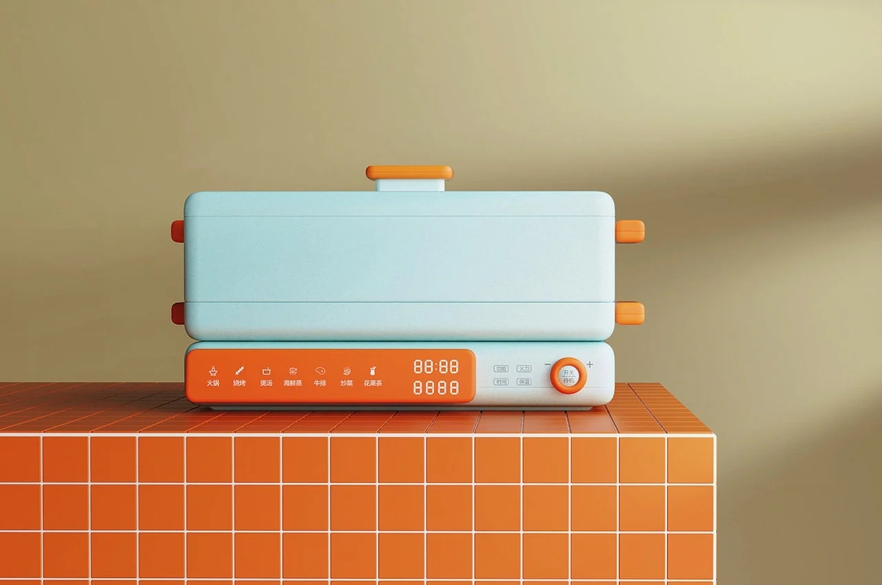 Kitchen appliances，Cooking pot，barbecue，multi-function，