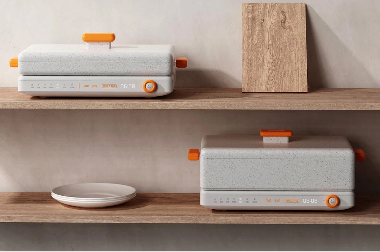 Kitchen appliances，Cooking pot，barbecue，multi-function，