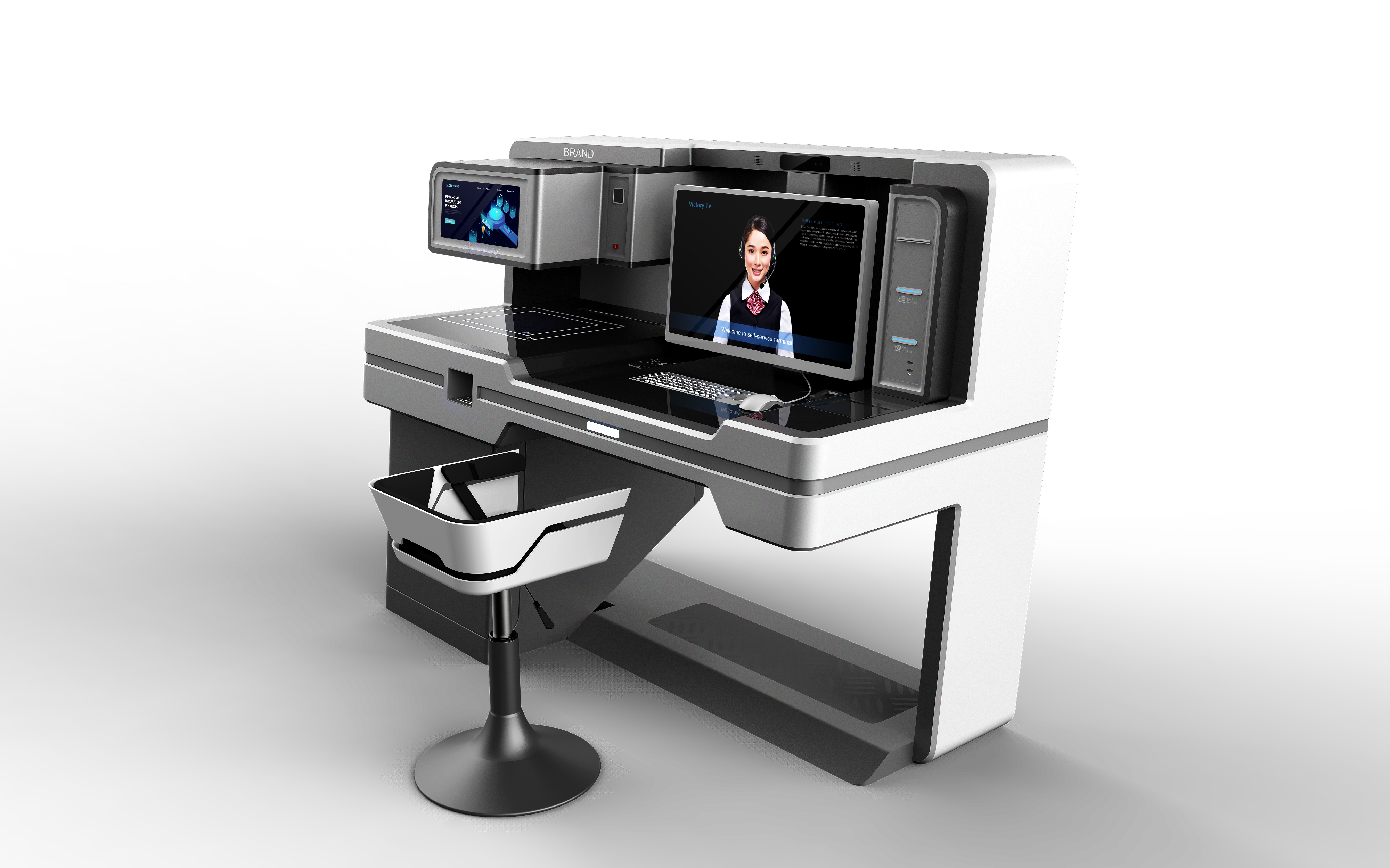 Self-service All-in-One Machine for Government Service，