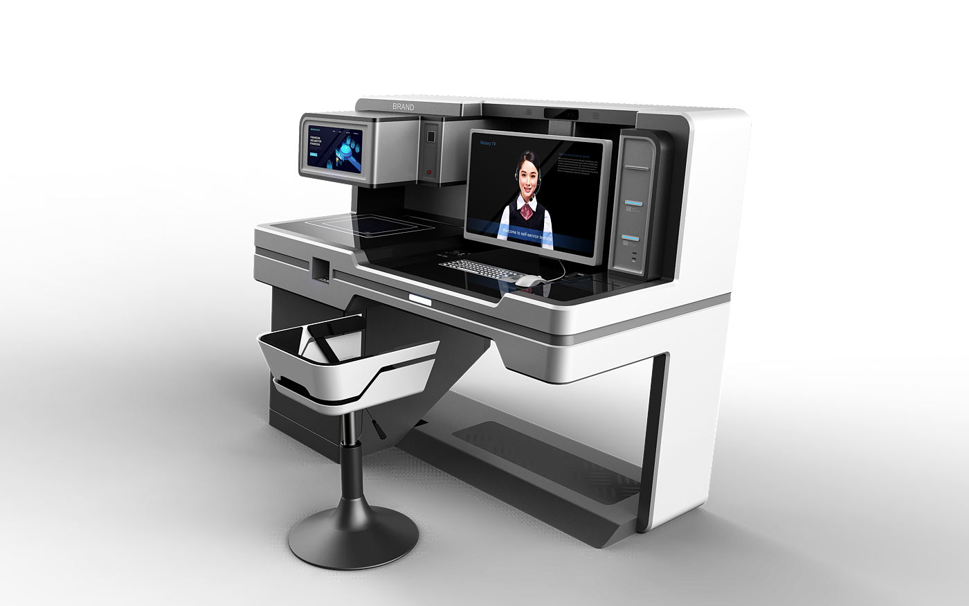 Self-service All-in-One Machine for Government Service，