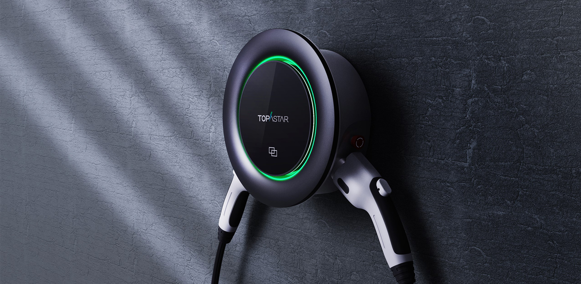 Electric vehicle charger，auto parts，industrial design，Charging pile，intelligence，