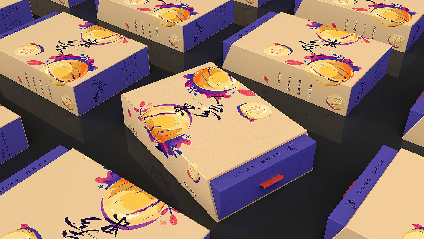 Original Hand-painted Packaging Design，