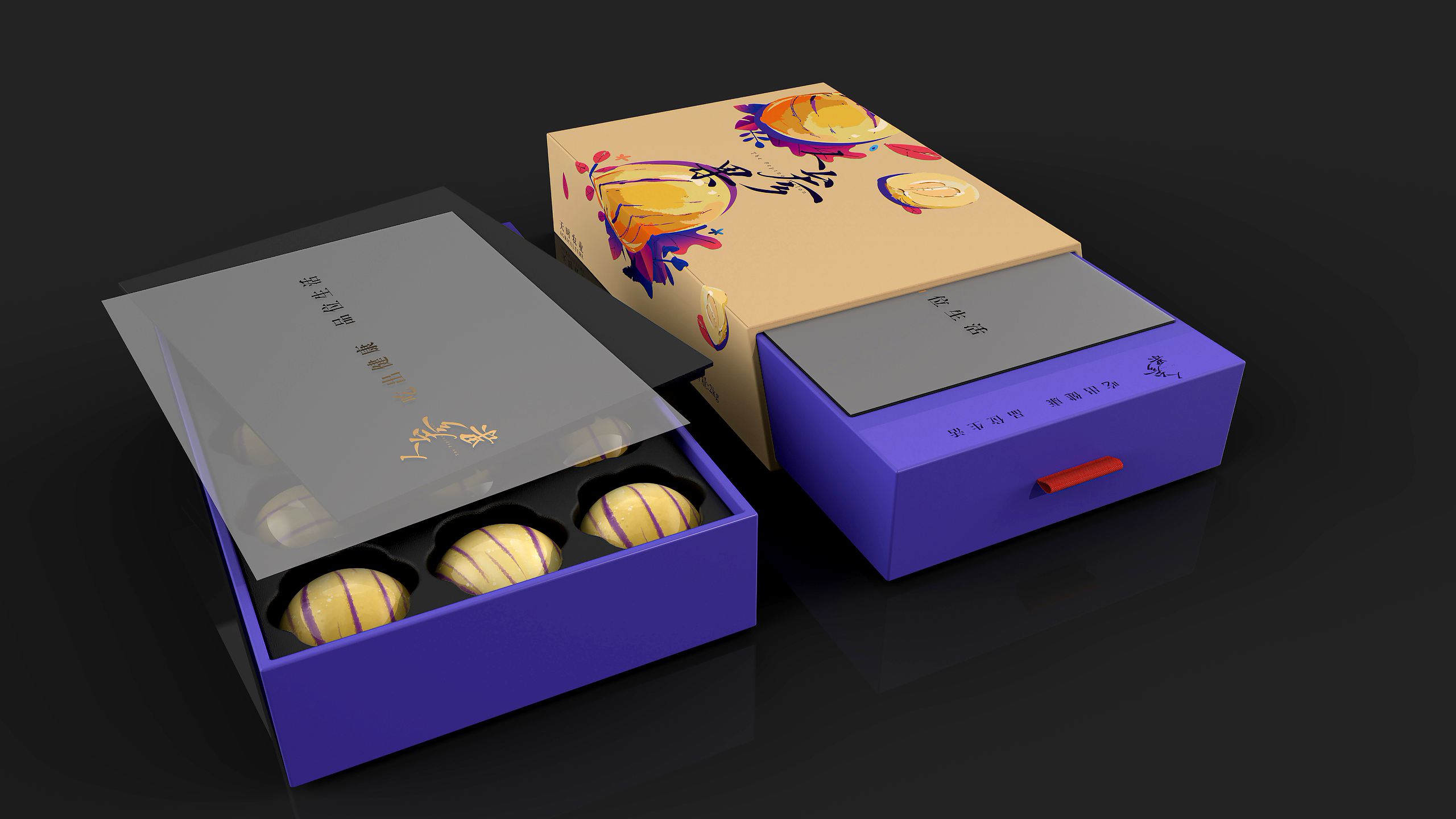 Original Hand-painted Packaging Design，