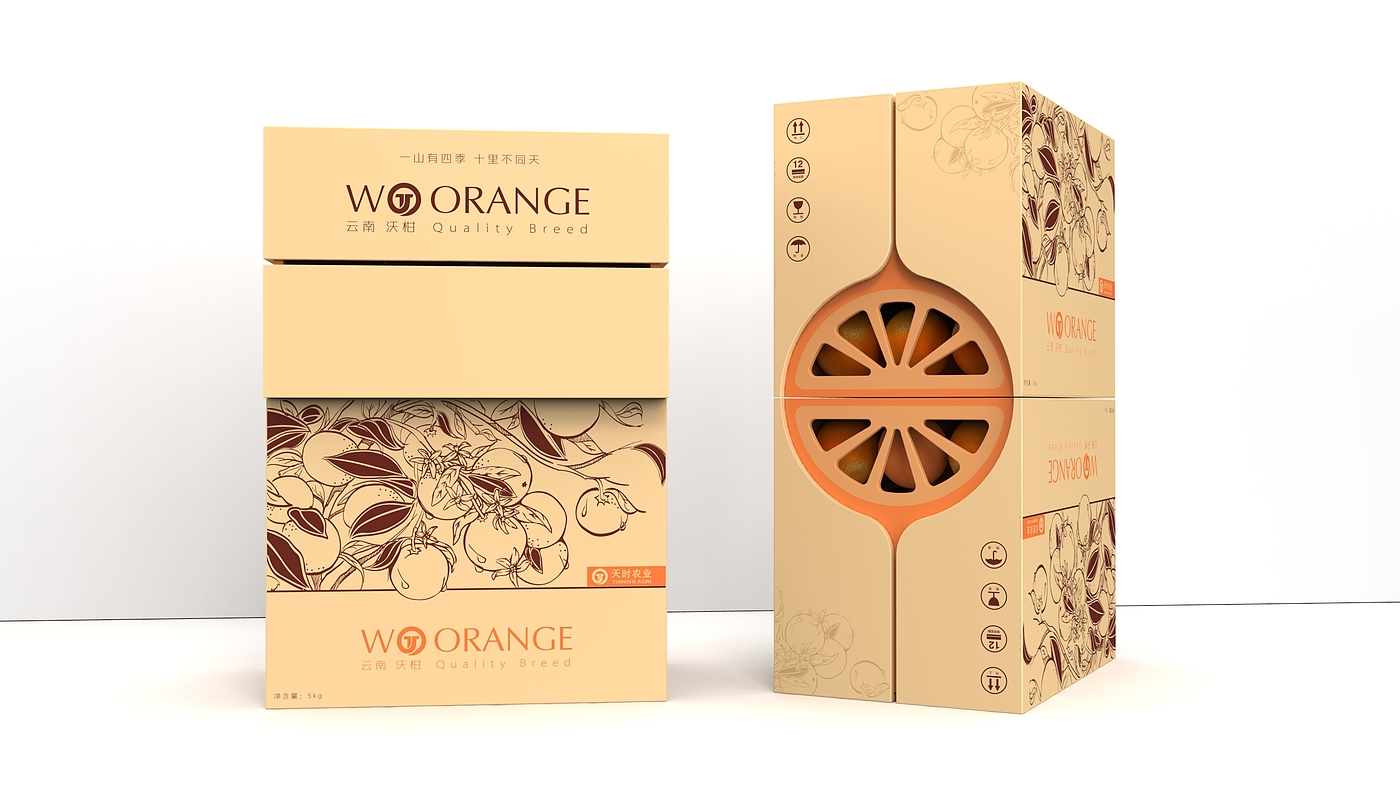 Original Hand-painted Packaging Design，