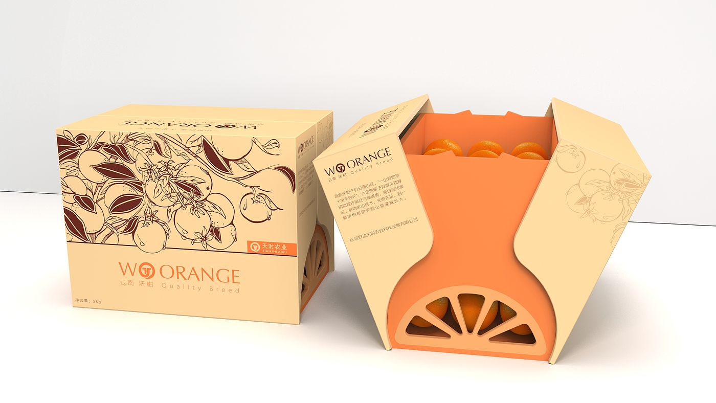 Original Hand-painted Packaging Design，