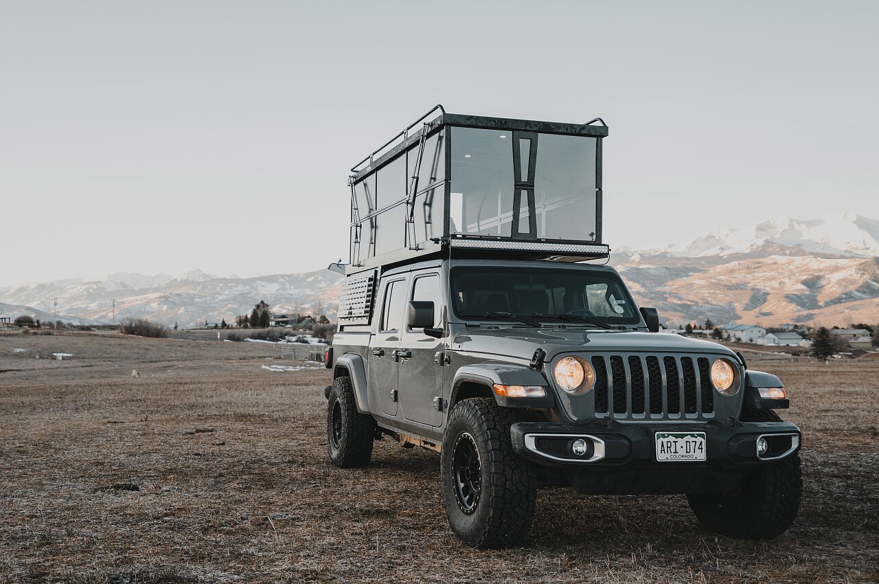 automobile，camping，Cool，Outdoor off-road vehicle，Campervan，