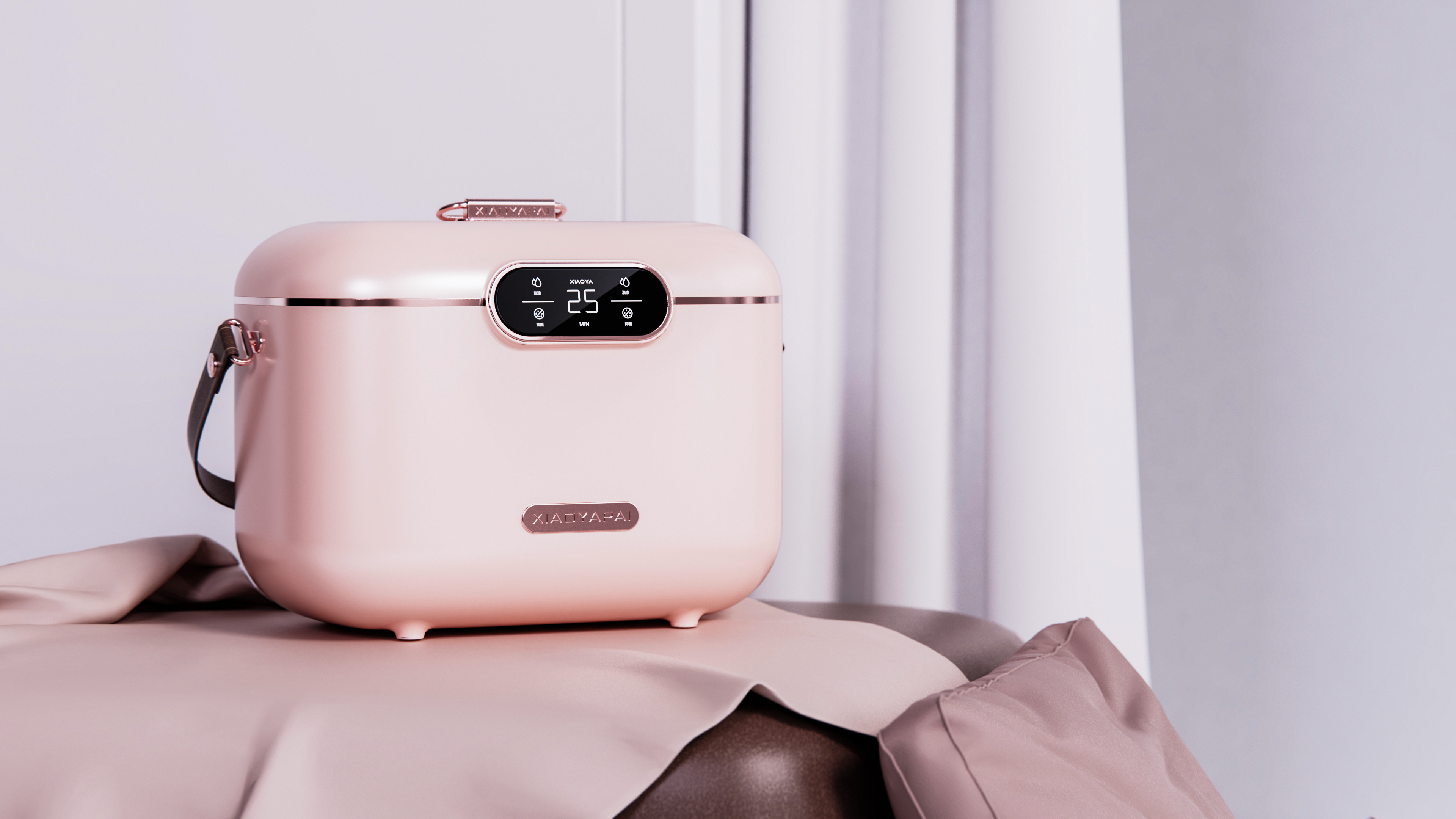 Red design，product design，Mini washing machine，New generation，Appearance design，CMF design，