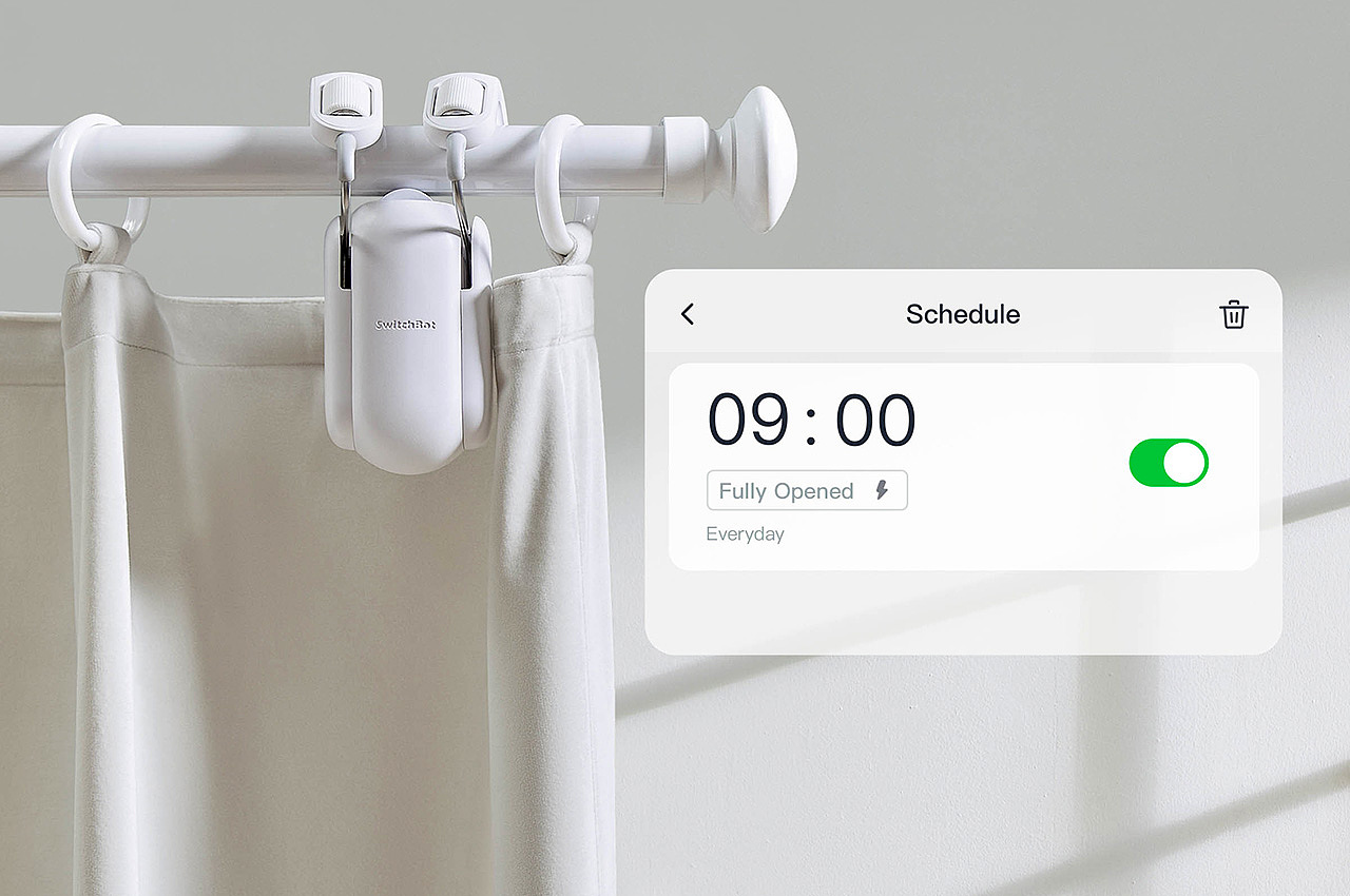 Smart furniture，Internet of Things Matching，Curtain fittings，SwitchBot Curtain R，SwitchBot，
