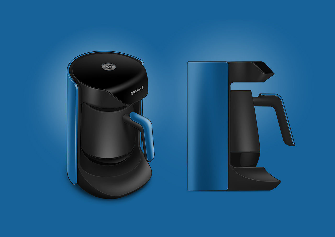 Hand drawn，Vacuum cleaner，Washing machine，