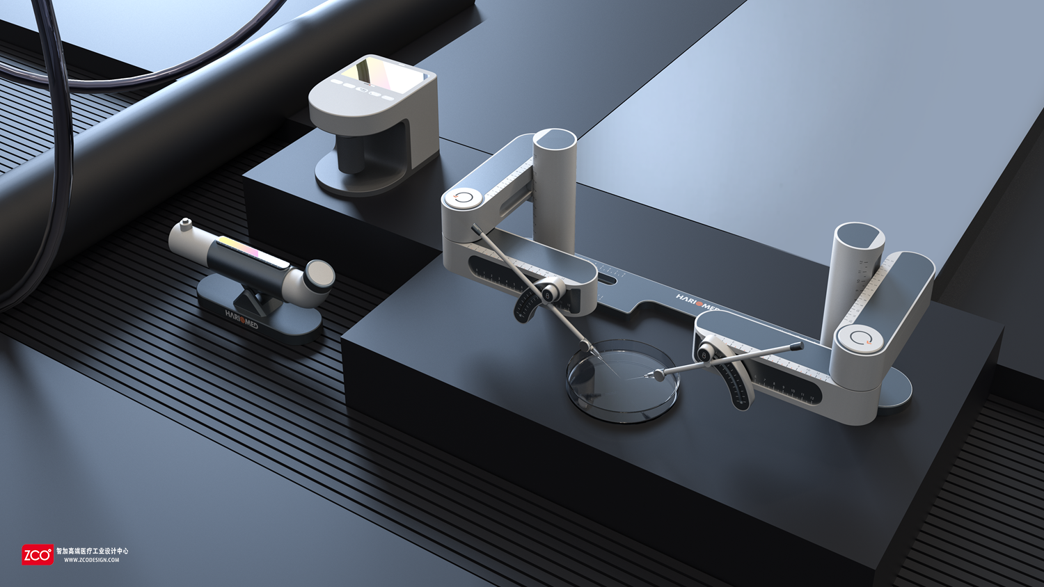 Zhijia design，medical care，Microscope，auxiliary，Hua Yue，instrument，equipment，