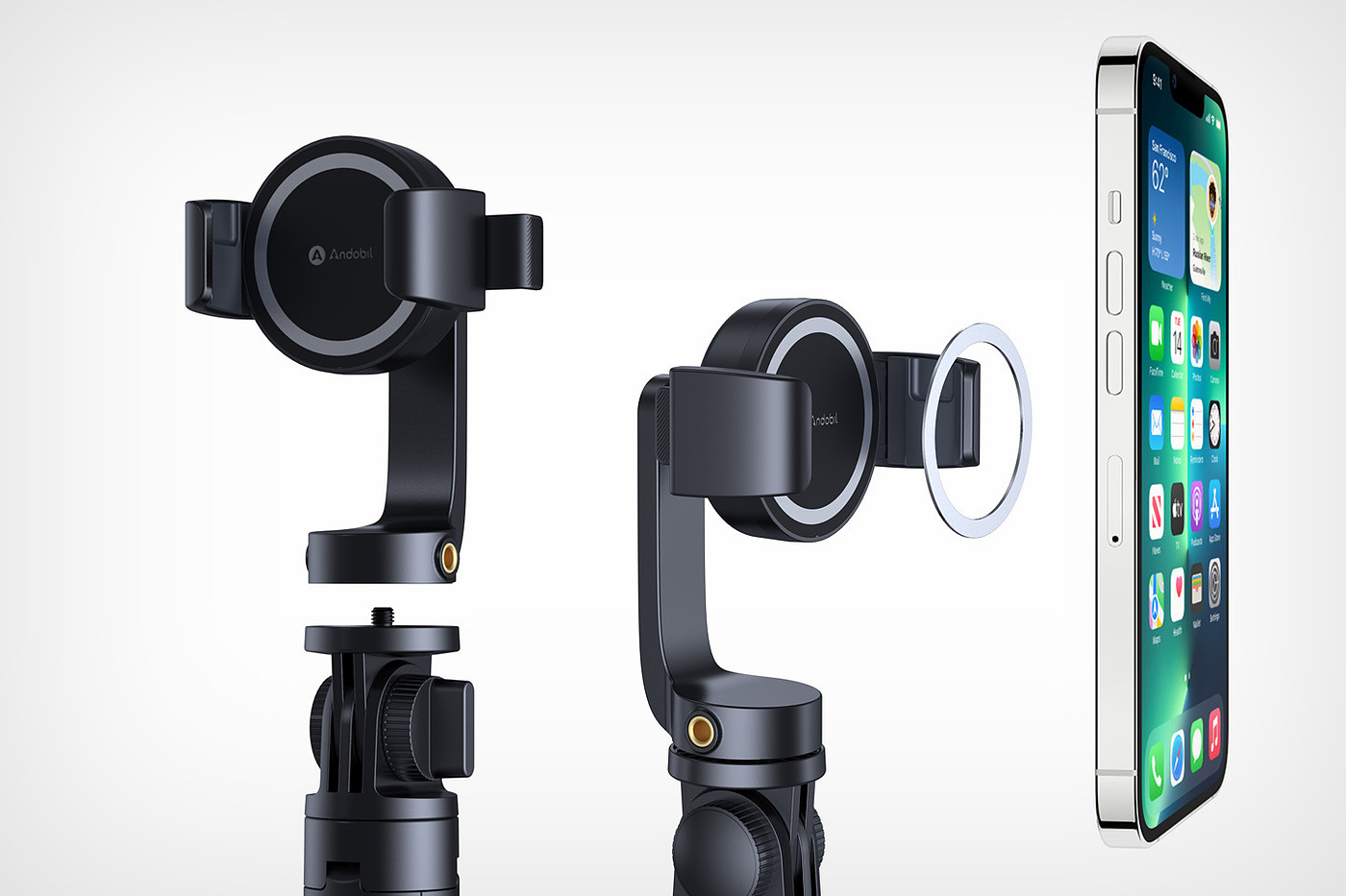 selfie stick，tripod，MagStick，