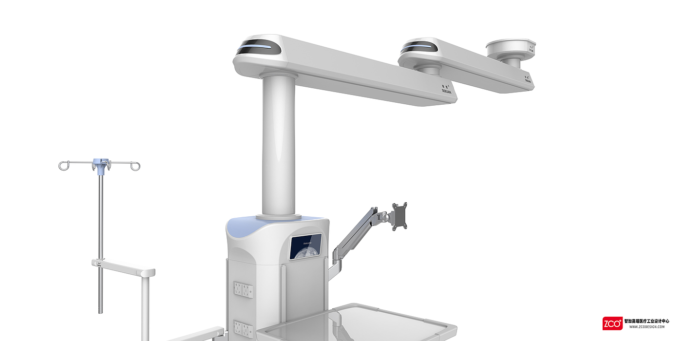 Chika，Zhijia design，medical care，apparatus，icu，both arms，Electric，Endoscopic tower，