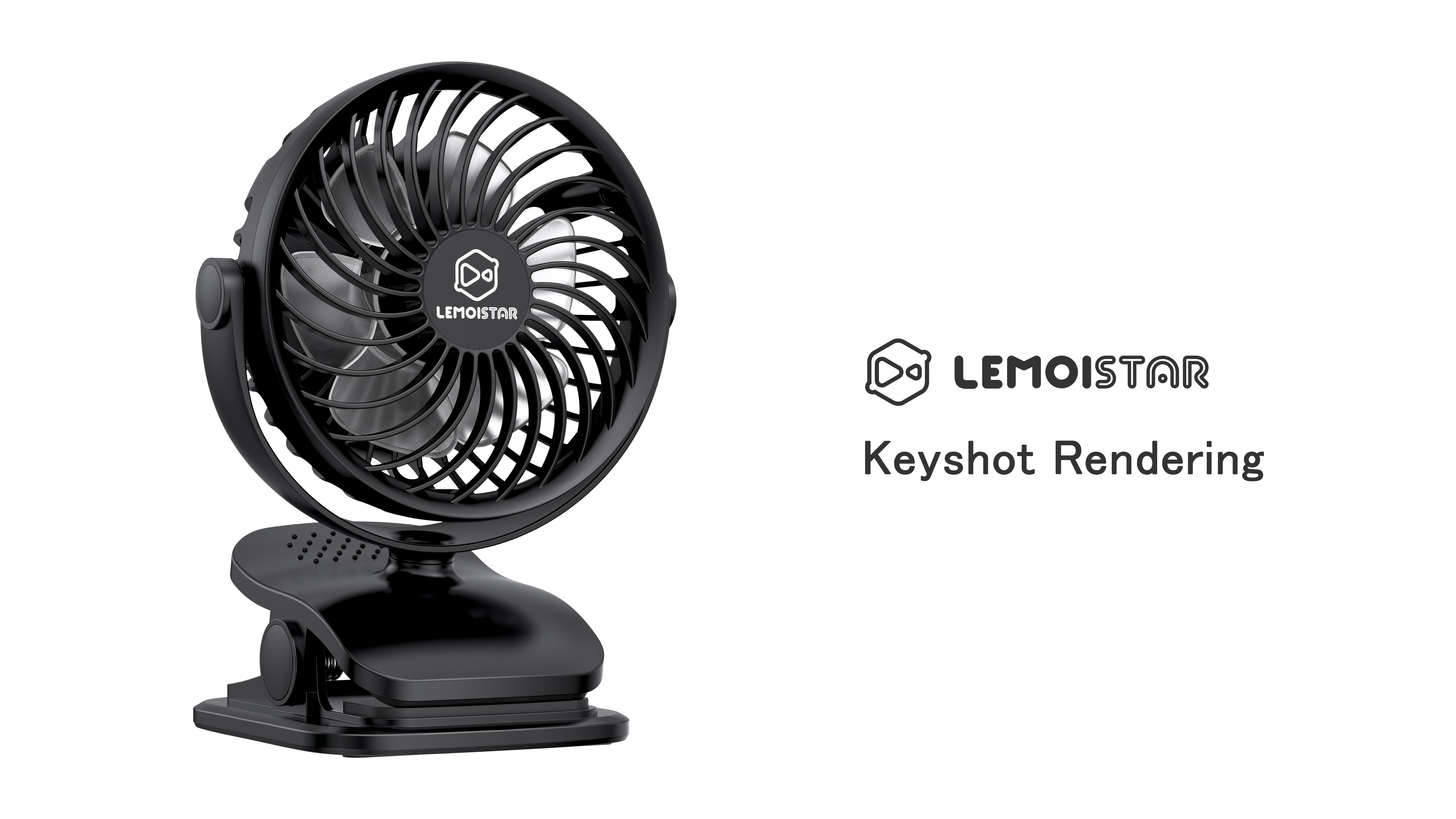 keyshot，Product rendering，Fan，Small fan，Scene rendering，
