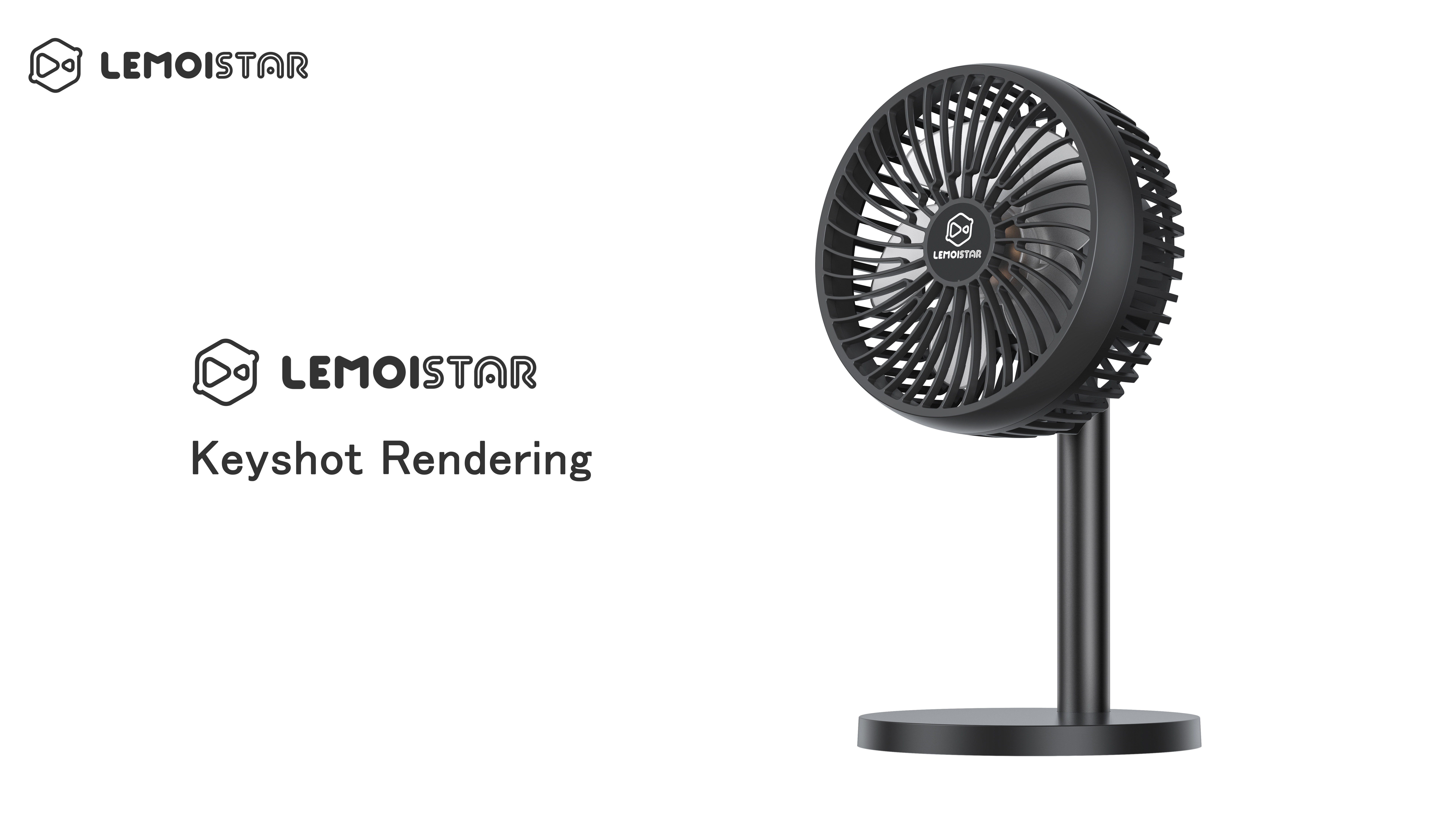 keyshot，Product rendering，Fan，Small fan，Scene rendering，