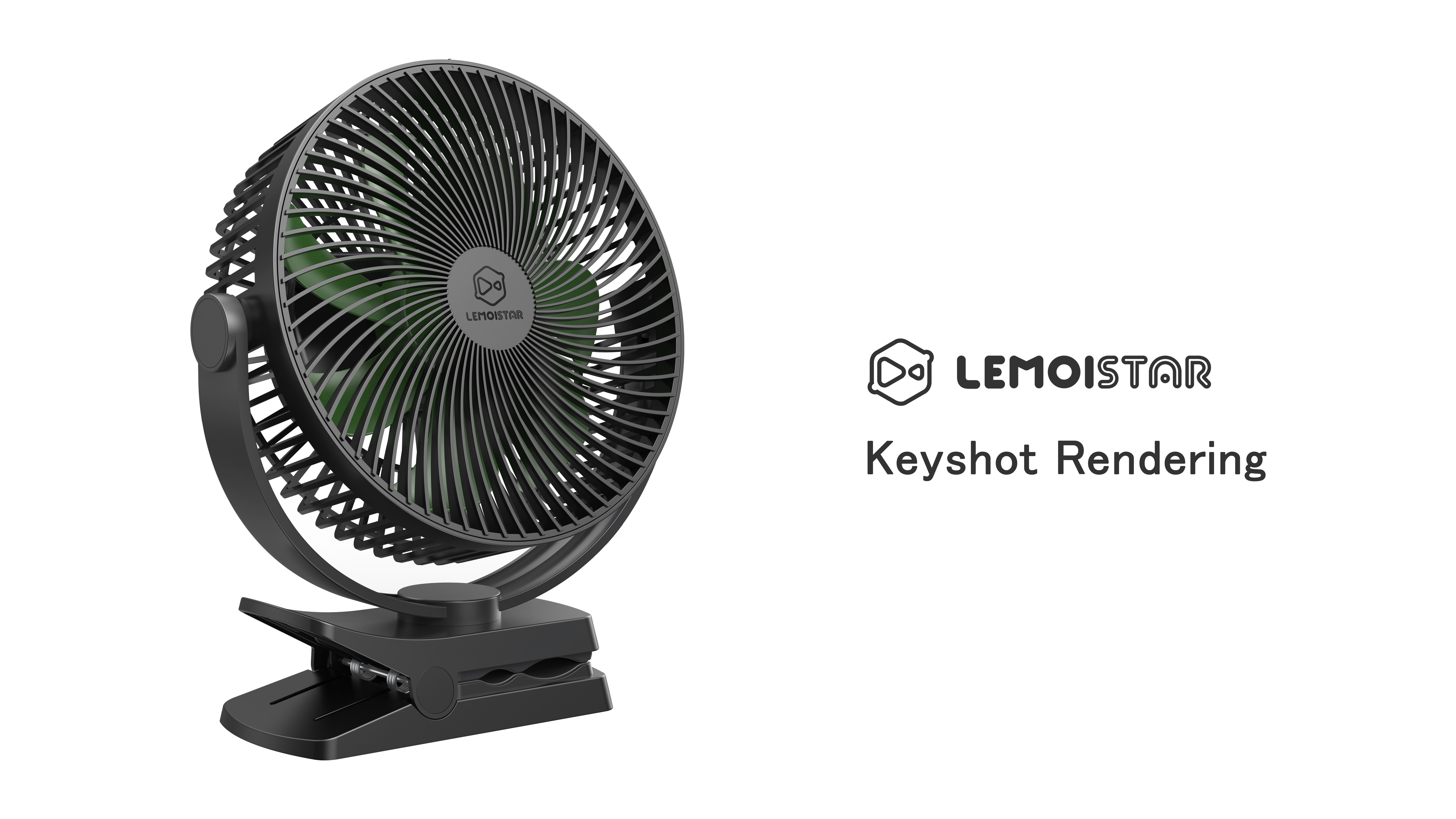 keyshot，Product rendering，Fan，Small fan，Scene rendering，