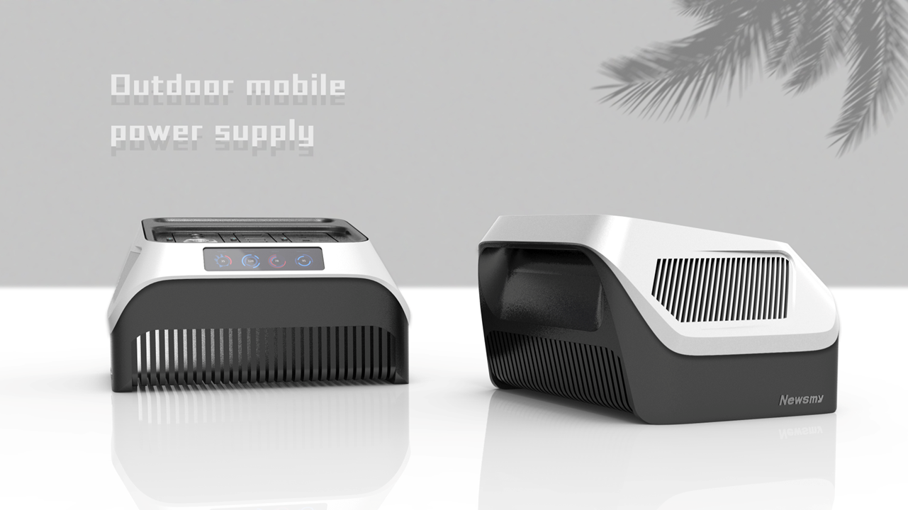 industrial design，product design，Outdoor mobile power supply，