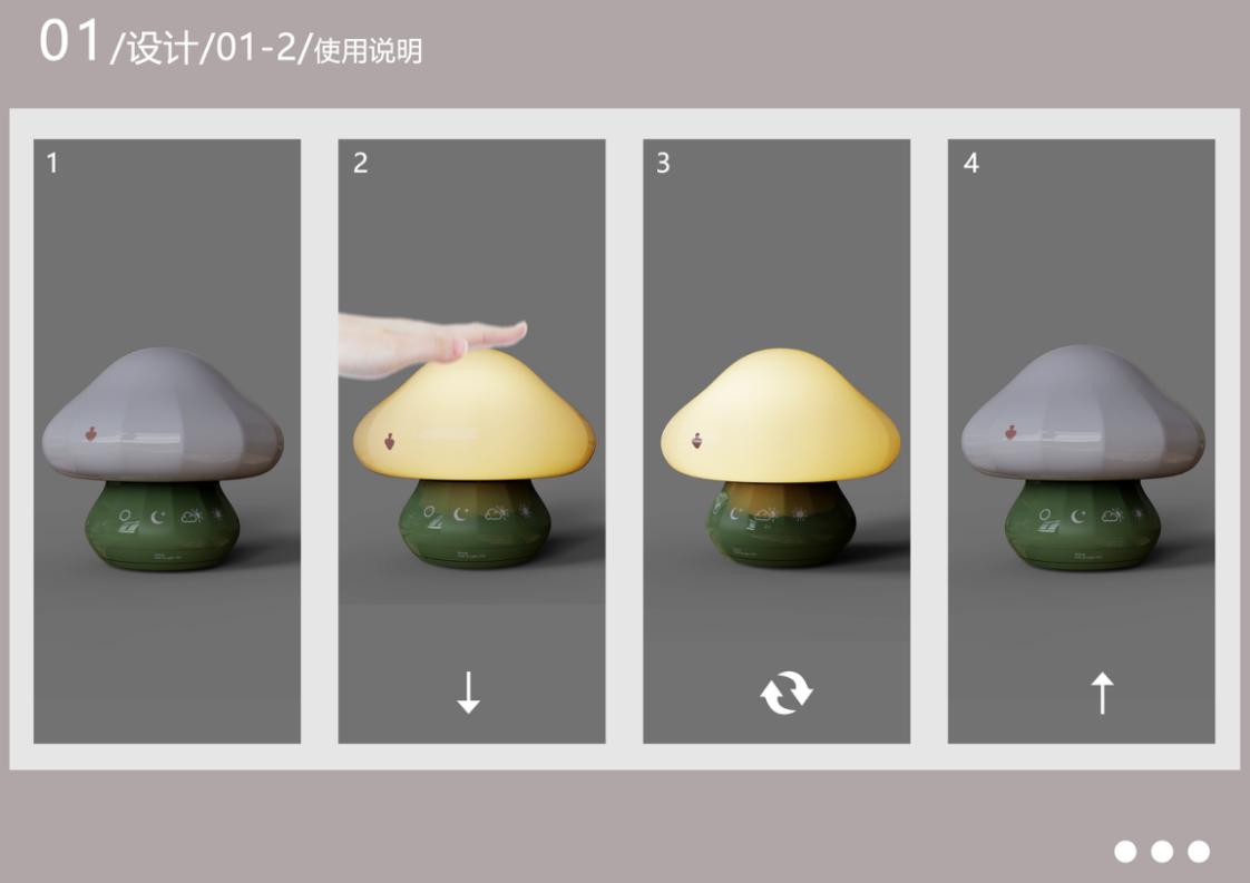 A family night light，