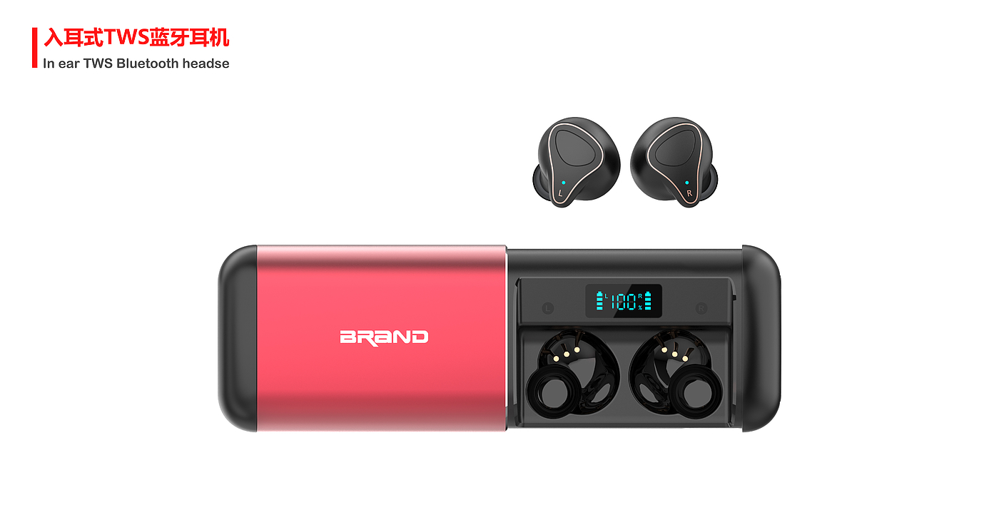 Sports headset，In-ear TWS Bluetooth Headset，