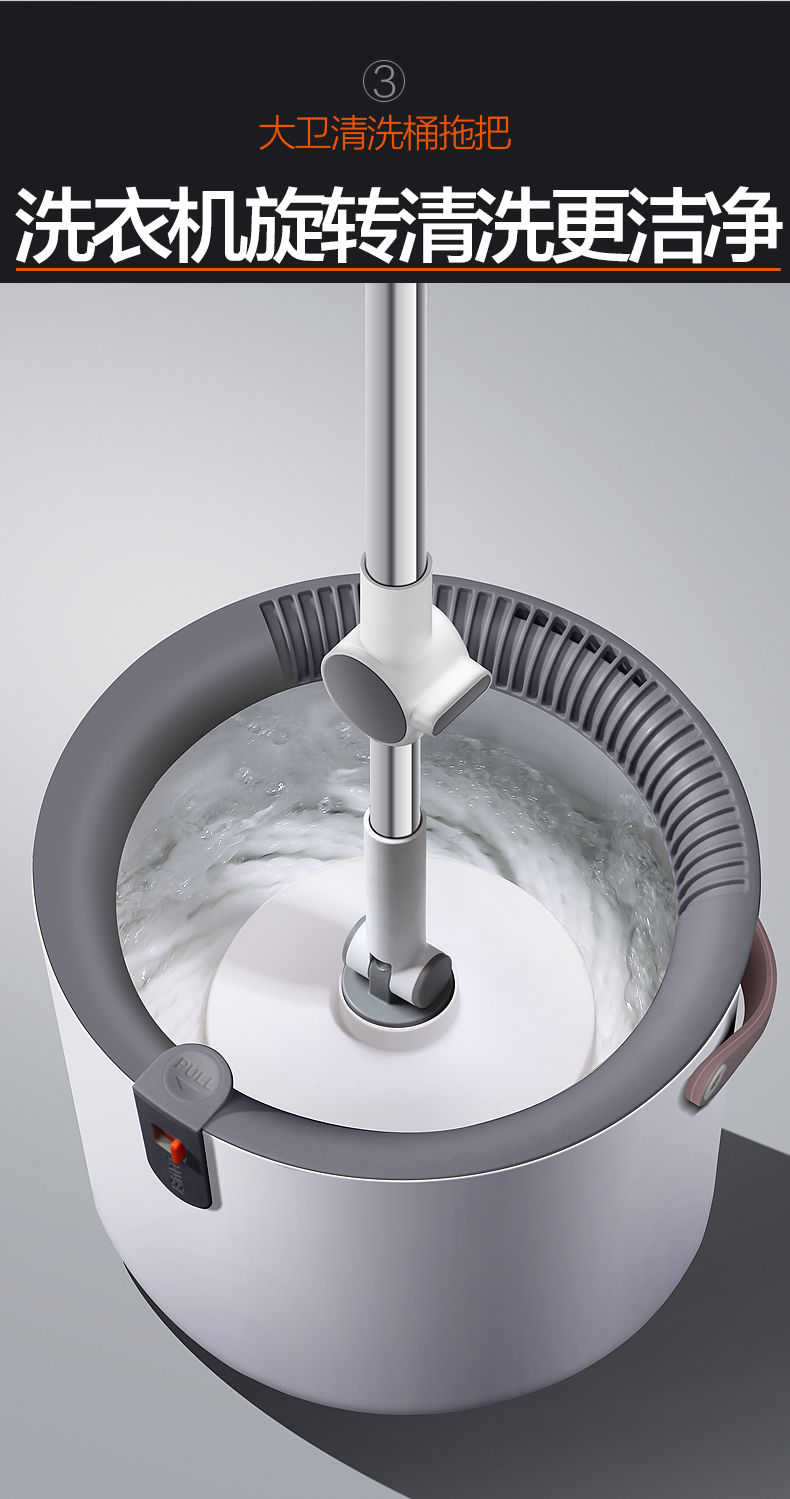 Home cleaning products，Household mop，Rotary mop，